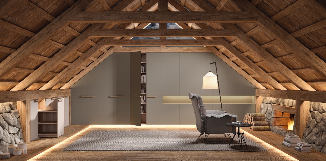 Melamina tierra | interior melamina nogal mate