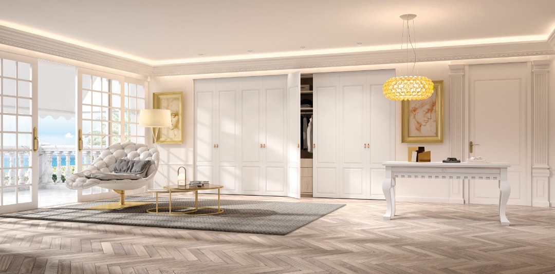 Lacado RAL9010 | interior melamina roble aurora